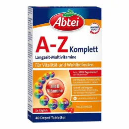 Abbey A-Z komplette tabletter, 40 tabletter