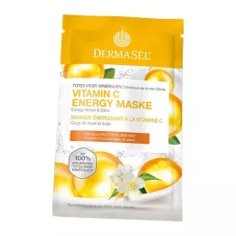 DERMASEL Dødehavet Vitamin C energimaske, 12 ml