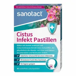 sanotact®Cistus infeksjonspastiller, 30 stk