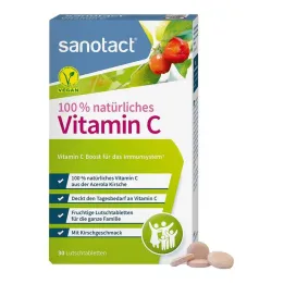 100 % Naturlige vitamin C sanotact pastiller, 30 stk