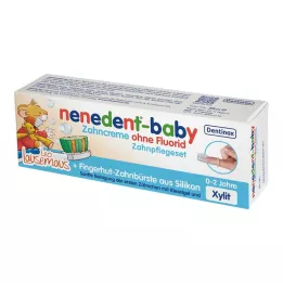 NENEDENT-Baby tannkrem uten fluor tannpleie sett, 20 ml