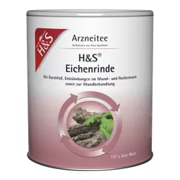 H&amp;S Oak Bark Tea, 160 g