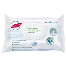 MIKROZID sensitive kluter premium Des.MP+Flä.Softp., 100 stk