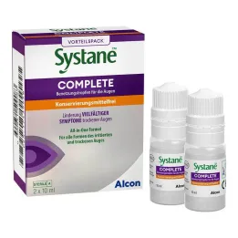 Systane® COMPLETE uten konserveringsmidler, 2X10 ml