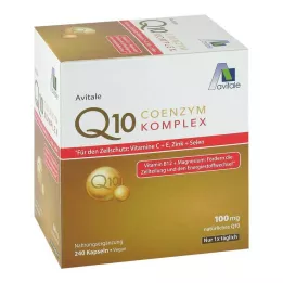 COENZYM Q10 100 mg kapsler+vitaminer+mineraler, 240 stk