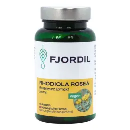 Fjordil Rhodiola Rosea kapsler (90 stk)