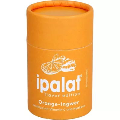 IPALAT Pastilles smaksutgave appelsin-ingefær, 40 stk IPALAT Pastilles smaksutgave appelsin-ingefær, 40 stk