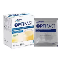 OPTIFAST Drikk bananpulver, 8X55 g