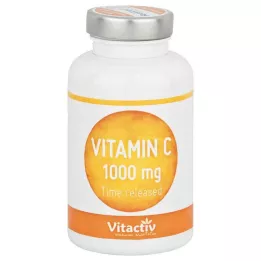 VITAMIN C 1000 mg Tidsfrigitte tabletter, 100 stk