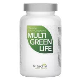 MULTI GREEN Life Vitamins & Minerals Capsules, 90 St