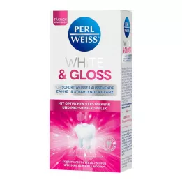PERLWEISS Hvit &amp; Gloss Tannkrem, 50 ml