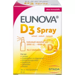 EUNOVA Vitamin D3 -spray, 8 ml