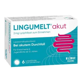 LINGUMELT akutte smeltetabletter, 6 stk