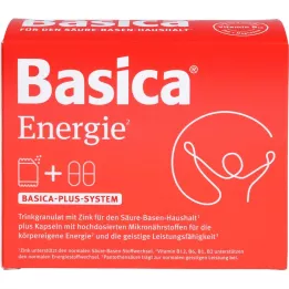 BASICA Energidrikkgranulat+kapsler i 7 dager, 7 stk