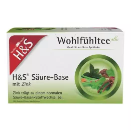 H&amp;S Acid-Base med sinkfilterposer, 20X2,0 g