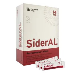 Sideraljern 14 mg Cola-poser Granulat, 30 stk