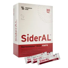 Sideral Iron Forte 30 mg sitrusfruktmateriale granulat, 30 stk