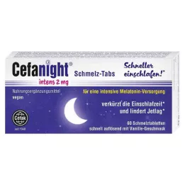 CEFANIGHT intens 2 mg smeltbare tabletter, 60 stk