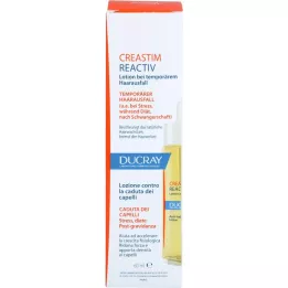 DUCRAY CREASTIM REACTIV Lotion b.temp.hårtap, 60 ml