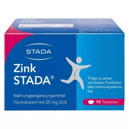ZINK STADA 25 mg tabletter, 90 stk