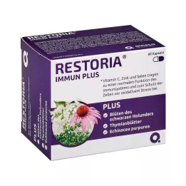 RESTORIA IMMUN PLUS Kapsler, 60 stk