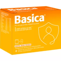 BASICA Immundrikkende granuler+kapsel F.7 dager, 7 stk