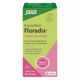 FLORADIX Jernfolsyretabletter, 84 stk