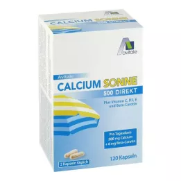 CALCIUM SONNE 500 kapsler, 120 stk