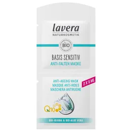 Lavera basis sensitiv maske Q10, 2x5 ml