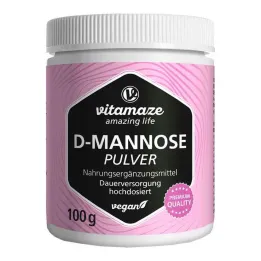 D-Mannose pulver høydose vegansk, 100 g