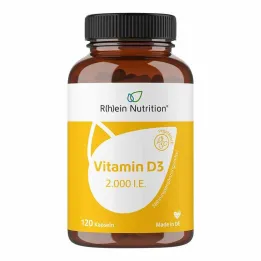 Vitamin D3 2000 IE kapsler, 120 stk