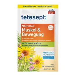 Tetesept Sea Salt Muscle & bevegelse (80 g)
