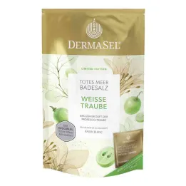 Dermasel Dødehavsbadsalt hvit drue (1 pakke)