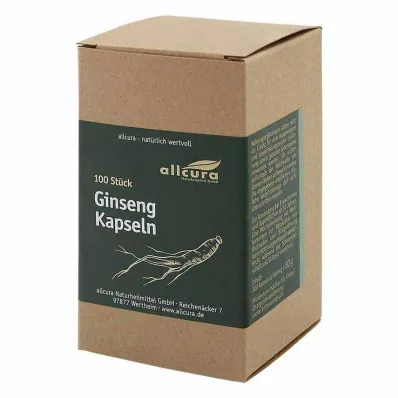 GINSENG 500 kapsler, 100 stk