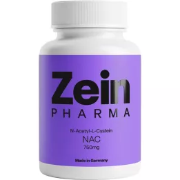 NAC 750 mg høykvalitets N-Acetyl-L-Cysteine kapsler, 120 stk