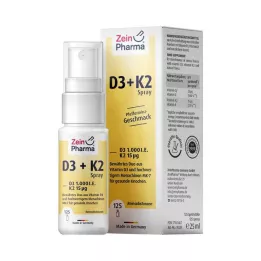 VITAMIN D3+K2 1000 IE spray, 25 ml