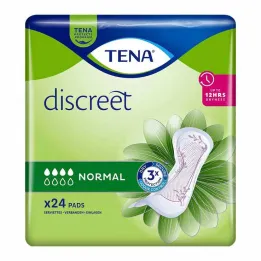 TENA® diskrete normale bind for inkontinens, 24 stk