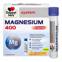 Doppelherz Magnesium 400 Liquid system drikkeampulle, 10 stk