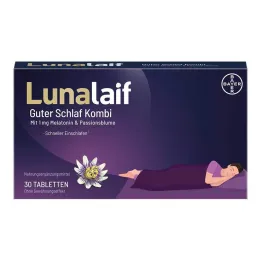 Lunalaif god søvn kombinasjon tabletter, 30 stk