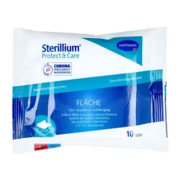 Sterillium Protect & Pleieoverflatedesinfeksjonsservietter (10 stykker)