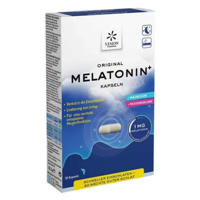 Melatonin Plus kapsler, 30 stk Melatonin Plus kapsler, 30 stk