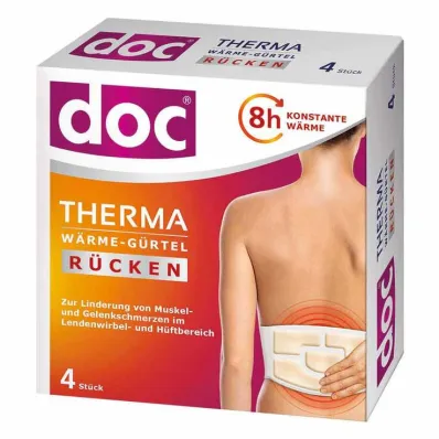 doc® THERMA varmebelte bak, 4 stk doc® THERMA varmebelte bak, 4 stk