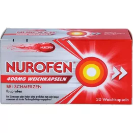 NUROFEN 400 mg myke kapsler, 30 stk