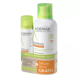 A-DERMA Promo-Kit EXOMEGA CONTROL Creme+Spray, 1 stk