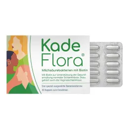 Kadeflora melkesyrebakterier med biotinkapsler, 30 stk