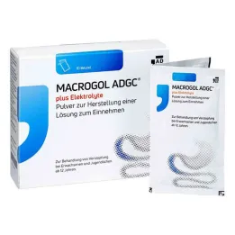 Macrogol ADGC® pluss elektrolyttpulver for H.e.L. å ta, 10 stk
