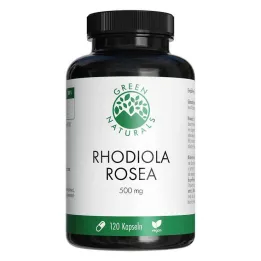 Green Naturals Rhodiola Rosea 500 mg høydose kapsler, 120 stk