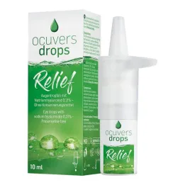 Ocuvers drops Relief øyedråper, 10 ml
