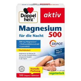Doppelherz Magnesium 500 natttabletter, 100 stk