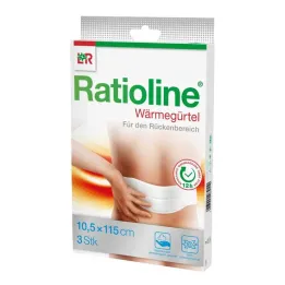 Ratioline varmebelte ryggareal 10,5x115 cm, 3 stk